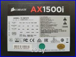 1500W Corsair Modular Power Supply AX1500i PSU 80 Plus Titanium 94% Efficiency