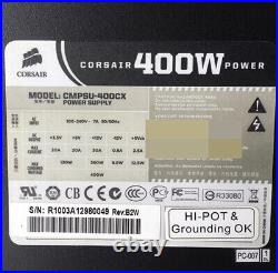 1pc used Corsair CMPSU-400CX Power supply 400W