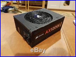 AX1200i Corsair Digital ATX Power Supply modular 1200 watt 80+ SLI/crossfire