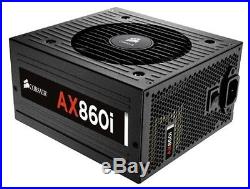 AXi Series, AX860i, 860 Watt (860W), Fully Modular Digital Power Supply, 80+
