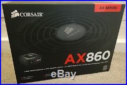 BRAND NEW Corsair AX860 Fully Modular 80PLUS Platinum Power Supply CP-9020044-UK