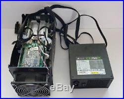 Bitmain Antminer S5 1.15TH with Corsair CX750M Power Supply