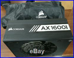 Brand NEW Corsair AX1600i 1600W Titanium Modular Digital ATX PSU Power Supply