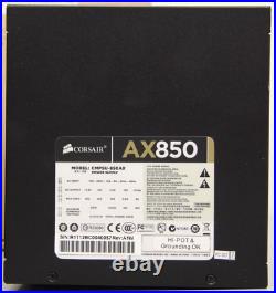 Brand New Corsair AX850 850 Watt ATX Titanium Power Supply