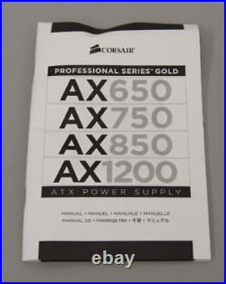 Brand New Corsair AX850 850 Watt ATX Titanium Power Supply