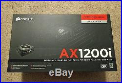 Brand NewithFACTORY SEALED Corsair AX1200i 80 plus platinum