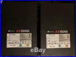 Bundle 3x Corsair AX1500i, 1x HX1200i (new), 1x RM850X ATX Modular PSU