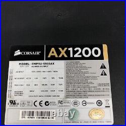 CORSAIR AX1200 80+ GOLD 1200W ATX POWER SUPPLY CMPSU-1200AX With 6 CABLES