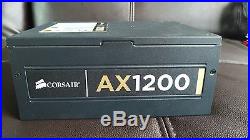 CORSAIR AX1200 80 Plus Gold Series Full Modular Power Supply PSU CMPSU-1200AX