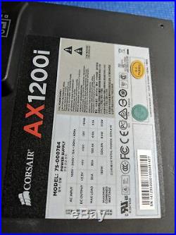 CORSAIR AX1200i 1200 Watt 80+ Platinum Certified Fully Modular Power Supply