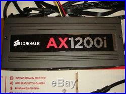 CORSAIR AX1200i 1200W 80 PLUS Platinum Power Supply Nocua Fan NF-A14 iPPC HH1087
