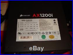 CORSAIR AX1200i 1200W 80 PLUS Platinum Power Supply Nocua Fan NF-A14 iPPC HH804