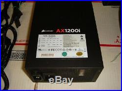 CORSAIR AX1200i 1200W 80 PLUS Platinum Power Supply Nocua Fan NF-A14 iPPC h1320