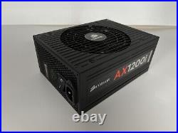 CORSAIR AX1200i 1200W Digital ATX Power Supply Fully Working with Cables