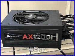 CORSAIR AX1200i 80+ Plus Platinum 1200W Fully Modular Digital ATX Power Supply