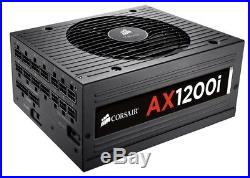 CORSAIR AX1200i Digital 1200 Watt 80 PLUS PLATINUM Modular Power Supply NEW