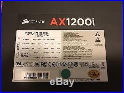 CORSAIR AX1200i PSU 1200W 80 PLUS PLATINUM Power Supply Red Sleeved Cable Kit