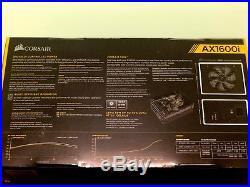 CORSAIR AX1600i 1600w ATX 80+ Titanium Certified Power Supply NEW