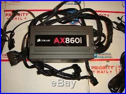 CORSAIR AX860i 860W ATX Power Supply 80 PLUS PLATINUM fully modular PSU h1466