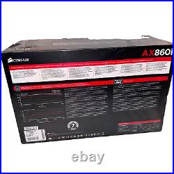 CORSAIR AXi AX860i 860W 80 Plus Platinum Fully Modular Power Supply PC317522