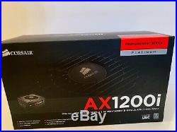 CORSAIR AXi Series, AX1200i, 1200 Watt, 80+ Platinum Certified Fully Modular PSU