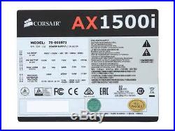 CORSAIR AXi Series AX1500i Digital 1500W 80 PLUS TITANIUM Haswell Ready Full Mod