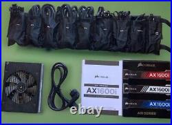 CORSAIR AXi Series AX1600i 1600W ATX 80 PLUS TITANIUM ALL CABLES INCUDED