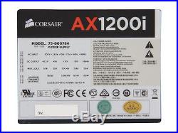 CORSAIR AXi Series Digital 1200W 80 PLUS PLATINUM Modular Power Supply PSU