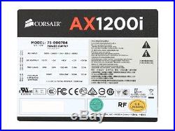 CORSAIR AXi series AX1200i 1200W Digital ATX12V v2.31 and EPS 2.92 SLI Ready Cro