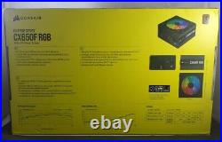 CORSAIR CX-F Series Power Supply, CX650F RGB, Open Box