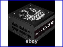 CORSAIR CX650F RGB 650W 80 PLUS Bronze Fully Modular ATX Power Supply NEW
