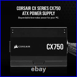 CORSAIR CX750 80+ Bronze Non-Modular ATX 750W PSU Black