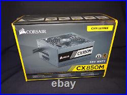 CORSAIR CX850M, 850 Watt, 80+ Bronze Certified, Modular ATX Power Supply