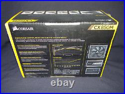 CORSAIR CX850M, 850 Watt, 80+ Bronze Certified, Modular ATX Power Supply