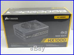 CORSAIR HX HX1000 1000W ATX12V v2.4 / EPS12V 2.92 80+ PLUS PLATINUM Power Supply