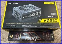 CORSAIR HX Series, 850 Watt, 80+ Platinum Certified, Fully Modular Power Supply