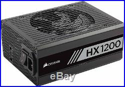 CORSAIR HX Series, HX1200, 1200 Watt, 80+ Platinum Certified, Fully Modular Powe
