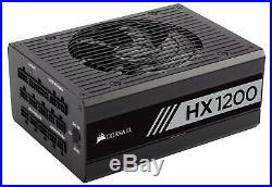 CORSAIR HX Series, HX1200, 1200 Watt, 80+ Platinum Certified, Modula Power Supply