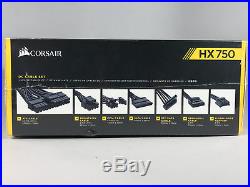 CORSAIR HX Series, HX750, 750 Watt, 80+ Platinum, Fully Modular Power Supply