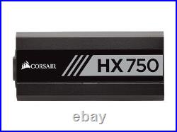 CORSAIR HX Series HX750 CP-9020137-NA 750W ATX12V v2.4 / EPS12V 2.92 80 PLUS