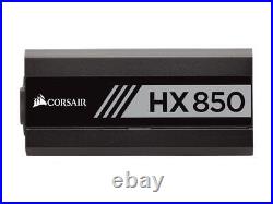 CORSAIR HX Series, HX850, 850 Watt, 80+ Platinum Certified, Fully Modular
