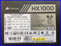 CORSAIR HX1000, 80+ PLATINUM 1000W, WITH WARRANTY Fully Modular