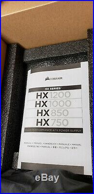 CORSAIR HX1200 1200 Watt 80+ Platinum Fully Modular Power Supply USED