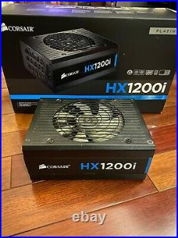 CORSAIR HX1200i High Performance 80+ Platinum ATX Computer Power Supply