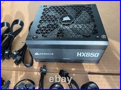 CORSAIR HX850, 850 Watt, 80+ Platinum Certified, Fully Modular Power