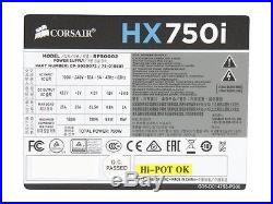CORSAIR HXi HX750i CP-9020072-NA 750W ATX12V / EPS12V 80 PLUS PLATINUM Certified