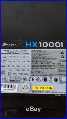 CORSAIR HXi Series HX1000i 1000W 80 PLUS PLATINUM Full Modular ATX With Extensions