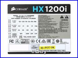CORSAIR HXi Series HX1200i 1200W 80 PLUS PLATINUM PC Power Supply Modular