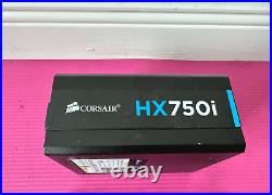 CORSAIR HXi Series, HX750i, 750 Watt, 80+ Platinum Certified, Fully Modular