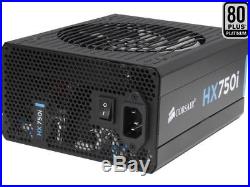 CORSAIR HXi Series HXi750 750W 80 PLUS PLATINUM PC Power Supply MOBO CPU